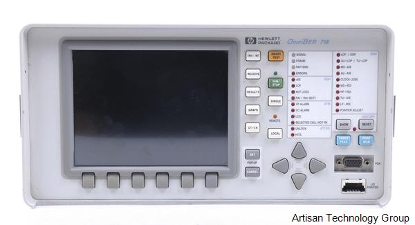 HP  Front Panel Display for the 37718A OmniBER 718 Communications Performance Analyzer