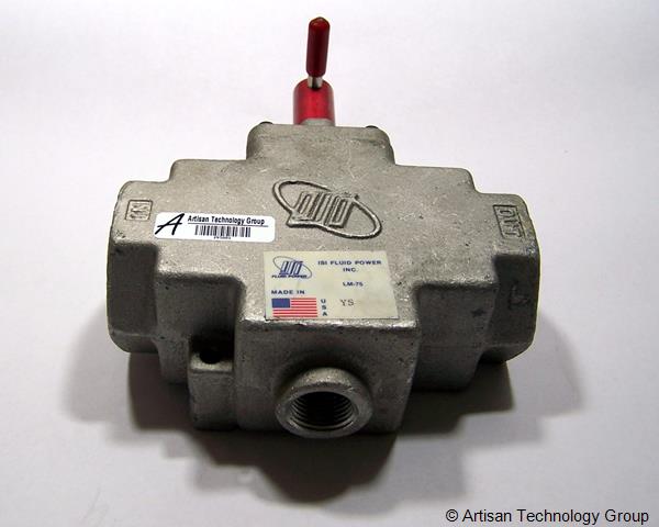 ISI Fluid Power LM-75 Push Handle Lockout Valve
