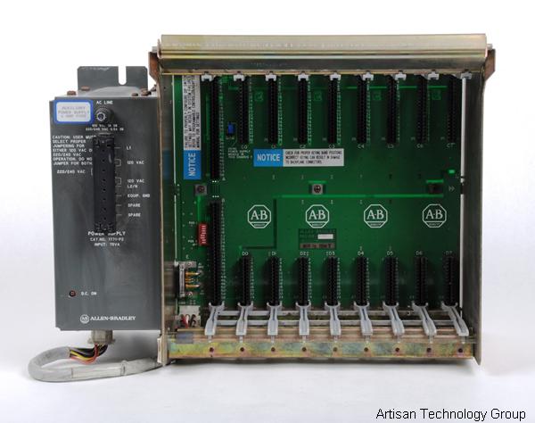 Allen-Bradley 1771-A2B 8-Slot I/O Chassis w/ 1772-P2 Power Supply