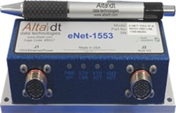 Alta Data Technologies ENET2-1553-1F Dual-Channel 1553 for Real-Time Ethernet Connectivity Module