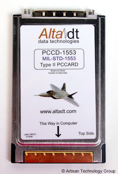 Alta Data Technologies PCCD-1553-2F 2-Channels, Full Function 1553 Interface for PCMCIA/PCCARD Systems