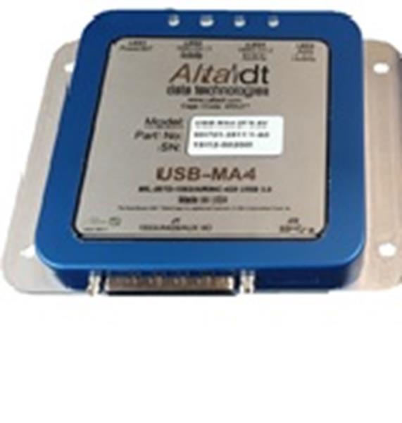 Alta Data Technologies USB-MA4-2F8 Multi-Channel 1553 and ARINC USB 3.0 SuperSpeed Module
