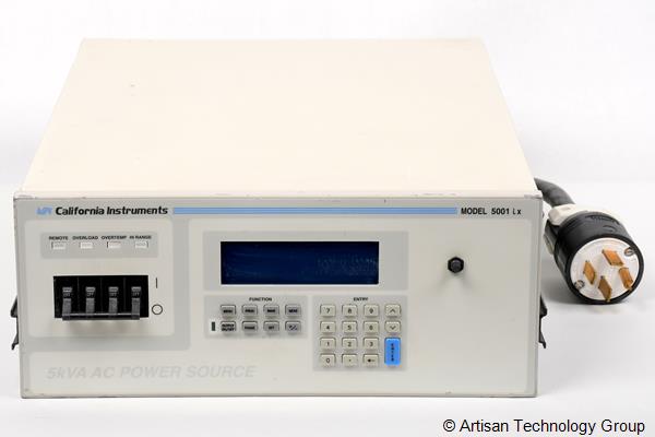 California Instruments 5001iX-RMS-WHM Programmable Power Source/Analyzer