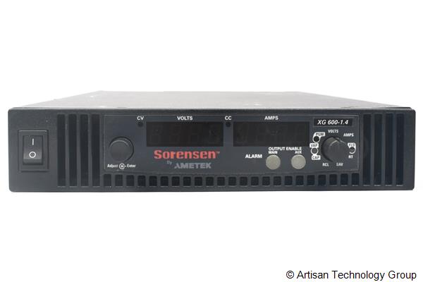 Sorensen XG 600-1.4 850W 1U Half Rack Programmable DC Power Supply