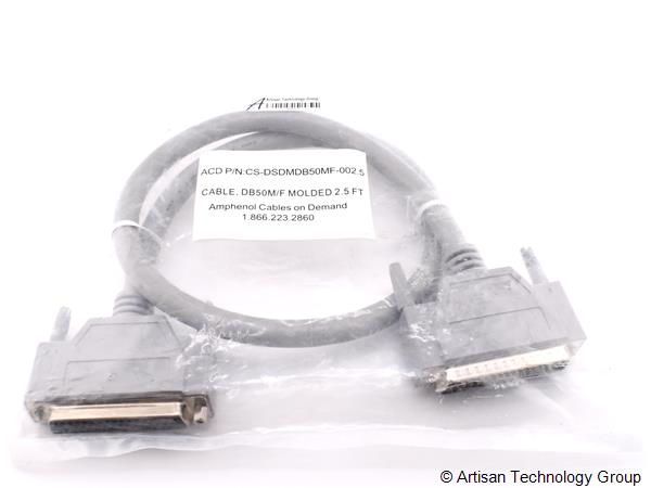 Amphenol CS-DSDMDB50MF-002.5 50-Pin Deluxe D-Sub Cable (2.5 Feet)