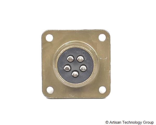 Amphenol MS3102A14S-5P Standard Box Mounting Receptacle Connector