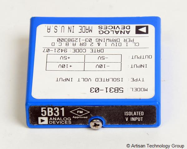 5B31-03 Analog Devices (High Performance Plug-In Signal Conditioner Module) | ArtisanTG™