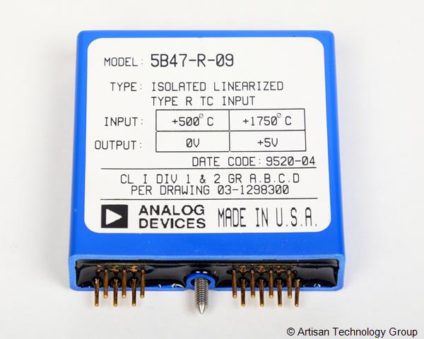 5B47-R-09 Analog Devices (High Performance Plug-In Signal Conditioner) | ArtisanTG™