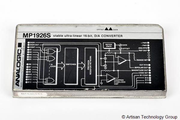 Analogic MP1926S Ultra-Linear, 200 kHz 16-Bit Sign/Magnitude D/A Converter