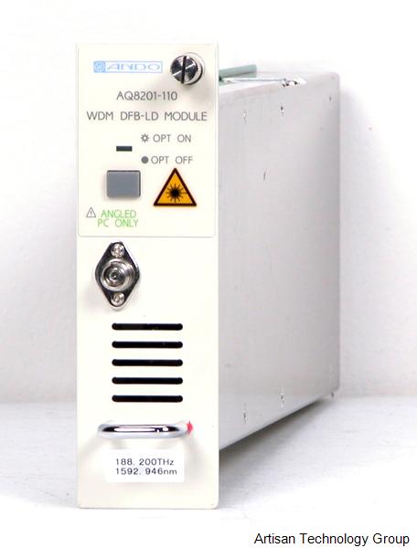 Ando AQ8201-110 WDM DFB-LD Module Light Source, 1592.946 nm