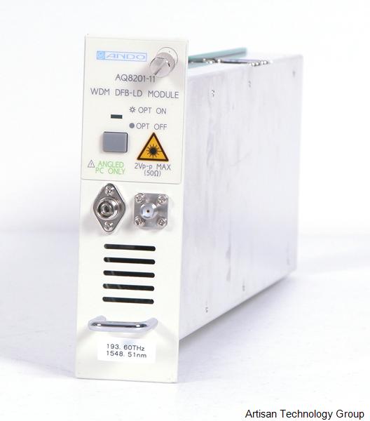 Ando AQ8201-11 WDM DFB-LD Module Light Source, 1548.51 nm