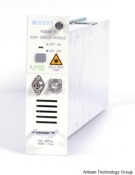 Ando AQ8201-11 WDM DFB-LD Module Light Source, 1558.71 nm