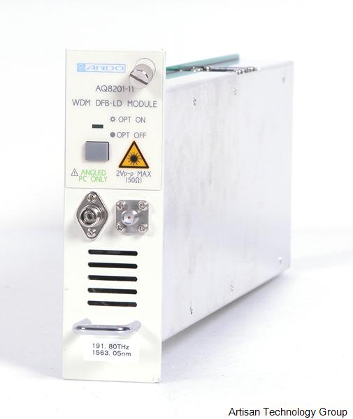 Ando AQ8201-11 WDM DFB-LD Module Light Source, 1563.05 nm
