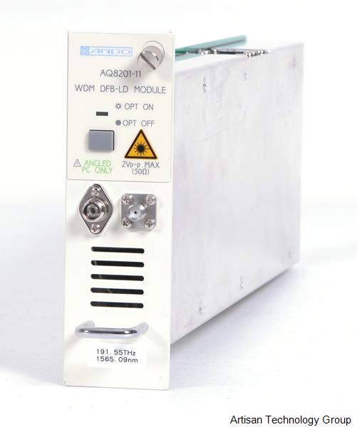 Ando AQ8201-11 WDM DFB-LD Module Light Source, 1565.09 nm