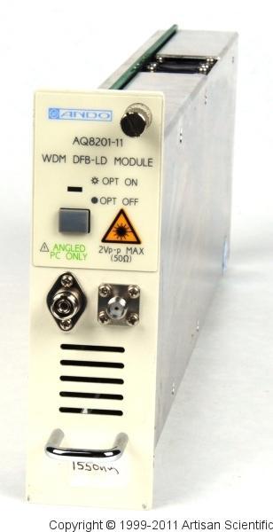 Ando AQ8201-11 WDM DFB-LD Module Light Source, 1549.95 nm