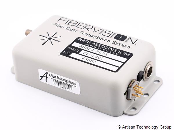 Math Associates Fibervision FR-1800 Fiber Optic Audio Receiver