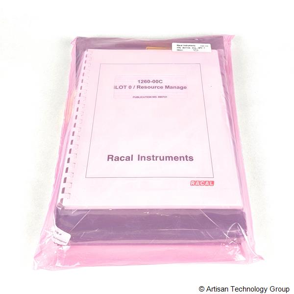 Racal 1260-00C Slot 0 / Resource Manager