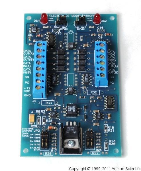B and B Electronics 4850PIN RS-485 Optical Isolator / Repeater