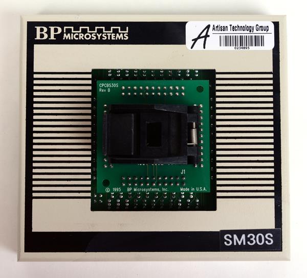 BP Microsystems SM30S Manual SOIC Socket Module