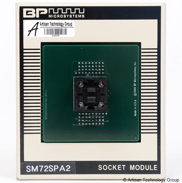 BP Microsystems SM72SPA2 Manual Micrometer BGA Socket Module