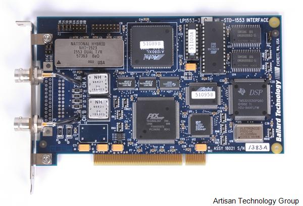 LP1553-3C Ballard Technology (PCI to MIL-STD-1553 Interface Board ...