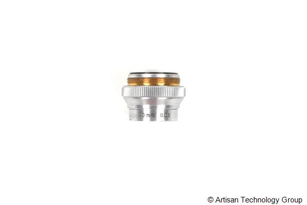 Bausch and Lomb 40 mm 0.08 Microscope Objective