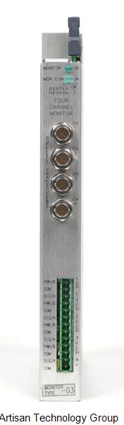 Bently Nevada 2201/03-03 Four Channel Monitor