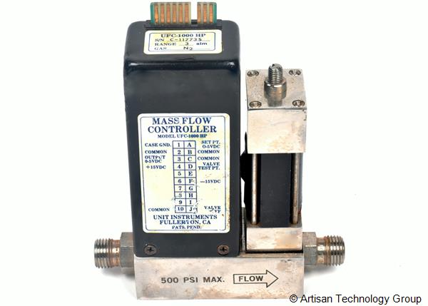 Unit Instruments UFC-1000HP Nitrogen Gas, 3 SLM, Mass Flow Controller