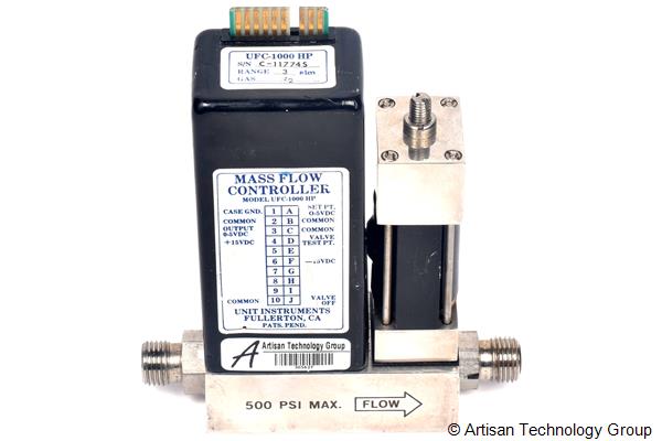 Unit Instruments UFC-1000HP Nitrogen Gas, 3 SLM, Mass Flow Controller