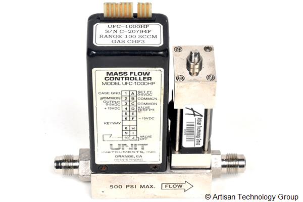 Unit Instruments UFC-1000HP Fluoroform Gas, 100 SCCM, Mass Flow Controller