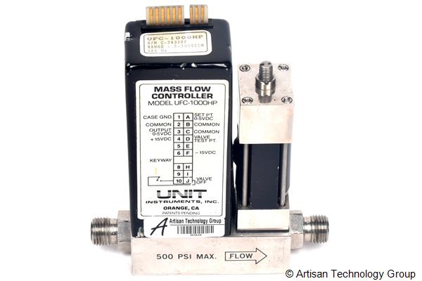Unit Instruments UFC-1000HP Helium Gas, 5-200 SCCM, Mass Flow Controller