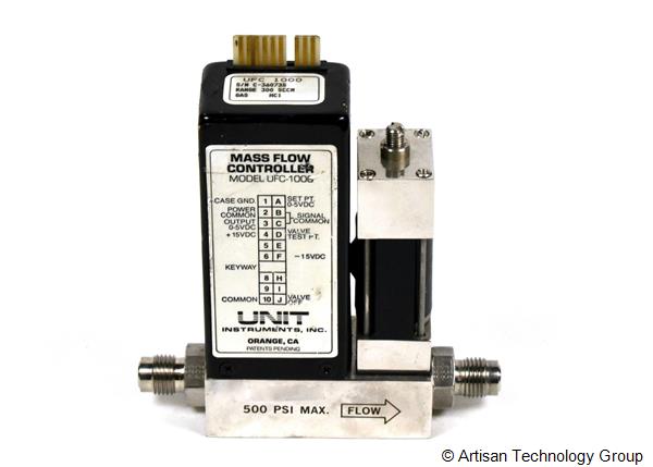 Unit Instruments UFC-1000 Hydrogen Chloride Gas, 300 SCCM, Mass Flow Controller