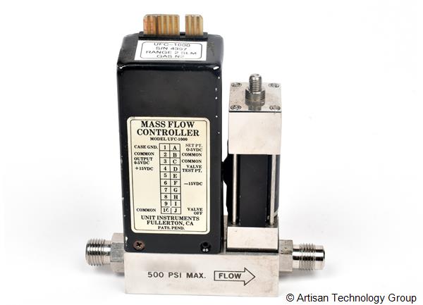 Unit Instruments UFC-1000 Nitrogen Gas, 2 SLM, Mass Flow Controller