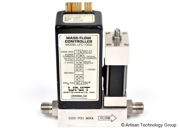 Unit Instruments UFC-1000 Argon Gas, 1 SLPM, Mass Flow Controller