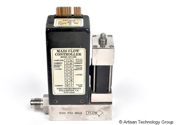 Unit Instruments UFC-1000 Oxygen Gas, 10 SLM, Mass Flow Controller