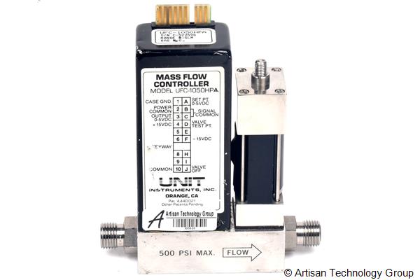 Unit Instruments UFC-1050HPA Oxygen Gas, 1 SLM, Mass Flow Controller