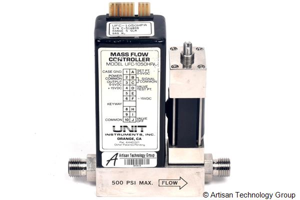 Unit Instruments UFC-1050HPA Nitrogen Gas, 5 SLM, Mass Flow Controller