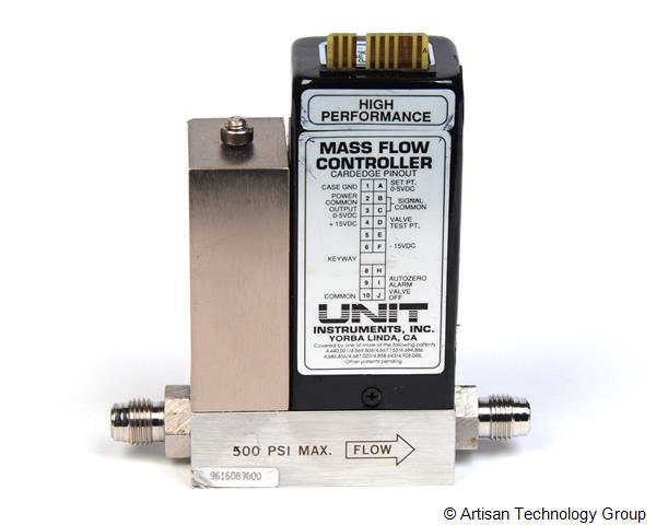 Unit Instruments UFC-1400A Oxygen Gas, 5 SLM, Mass Flow Controller