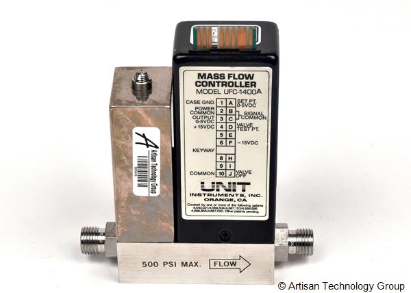 Unit Instruments UFC-1400A Carbon Tetrafluoride Gas, 400 SCCM, Mass Flow Controller