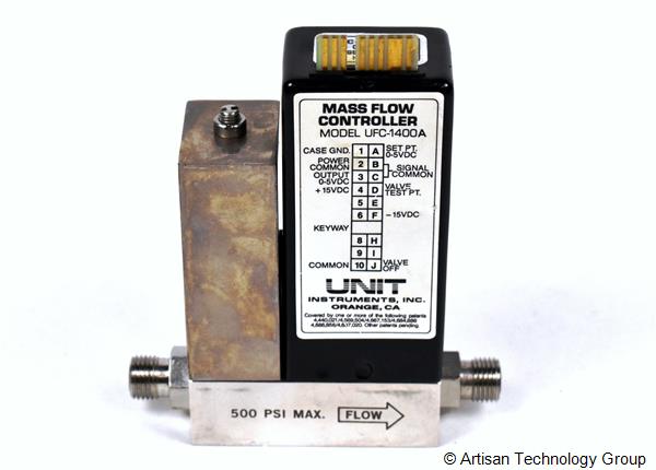 Unit Instruments UFC-1400A Helium Gas, 100 SCCM, Mass Flow Controller
