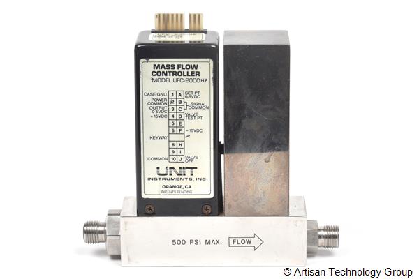 Unit Instruments UFC-2000HP Nitrogen Gas, 20 SLM, Mass Flow Controller