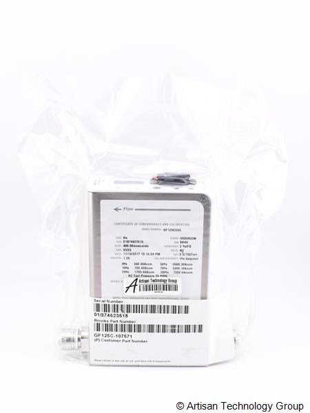 Brooks Instrument GF125CXXC-SH467.2L High Purity/Ultra-High Purity Digital Mass Flow Controller