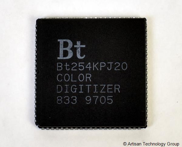 Brooktree Bt254 30 MSPS Monolithic CMOS Triple-Channel 8-Bit Image Digitizer