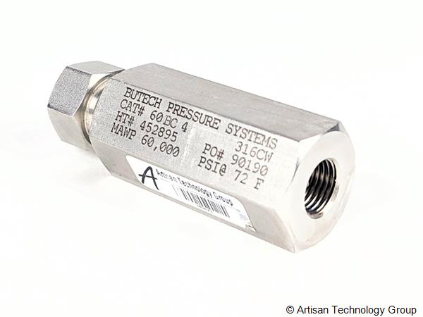 Butech Pressure Systems 60BC4 High Pressure Ball Check Valve