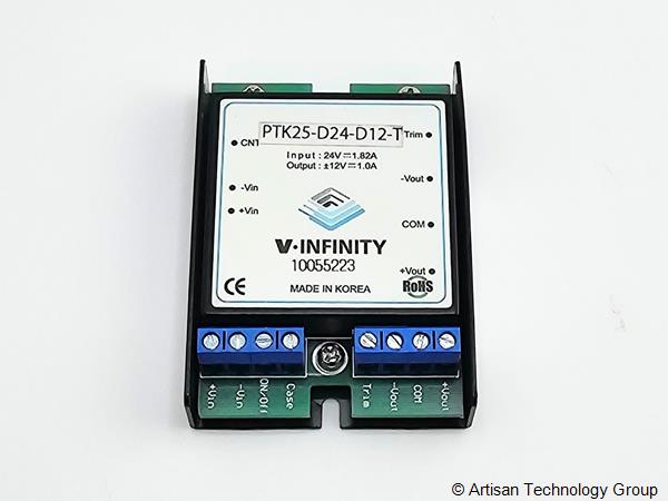 V-Infinity PTK25-D24-D12-T Screw Terminal DC-DC Converter