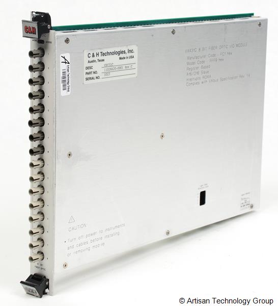 C&H Technologies VX431C 8-Bit Fiber Optic I/O VXI Module