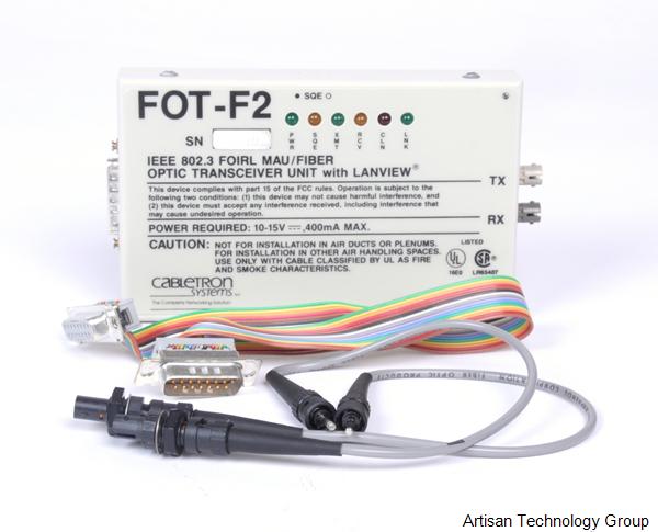 Cabletron FOT-F2 Fiber Optic Transceiver Unit
