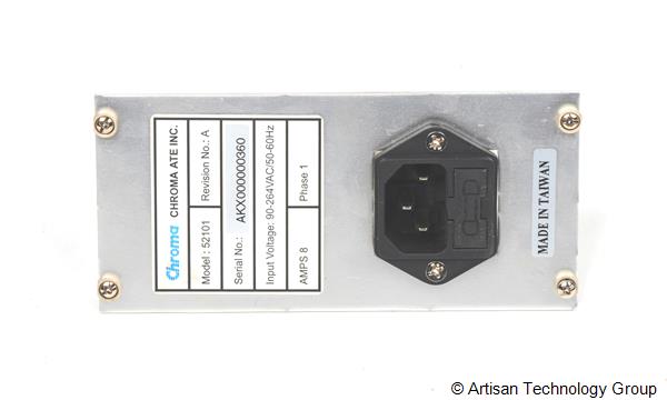 Chroma 52100 Series Power Input Panel