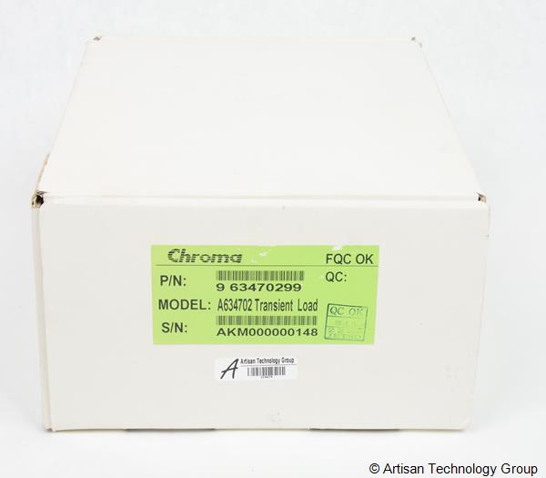 Chroma A634702 Transient Load 1000A/µs for 63472 DC Electric Load