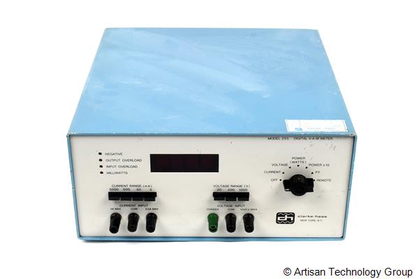 Clarke-Hess 255 Volt-Ampere-Watt Meter